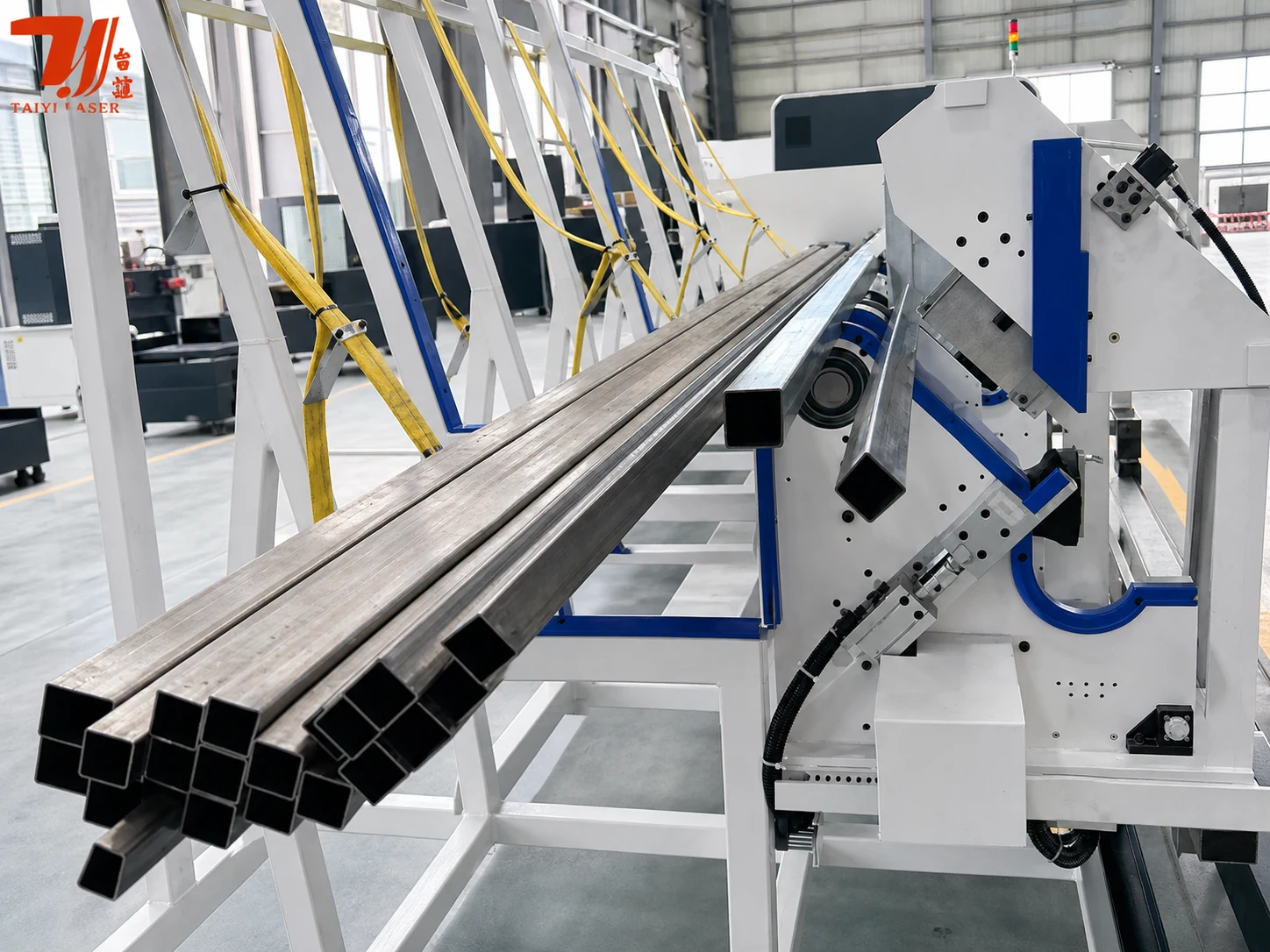 Illustration of the TY-S120-G automatic bundle-loading process