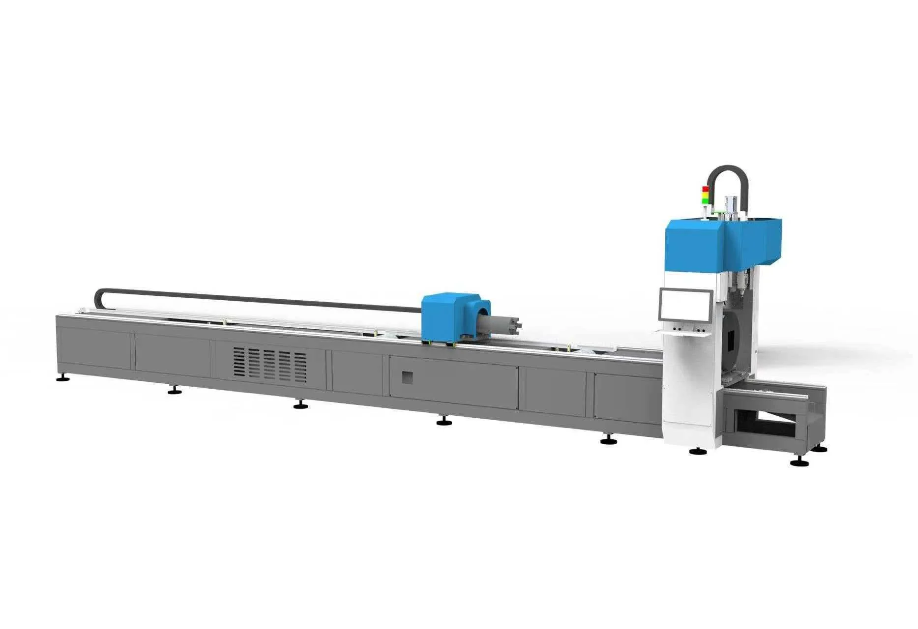 TY-S60 and TY-S100 economical laser tube cutting machine
