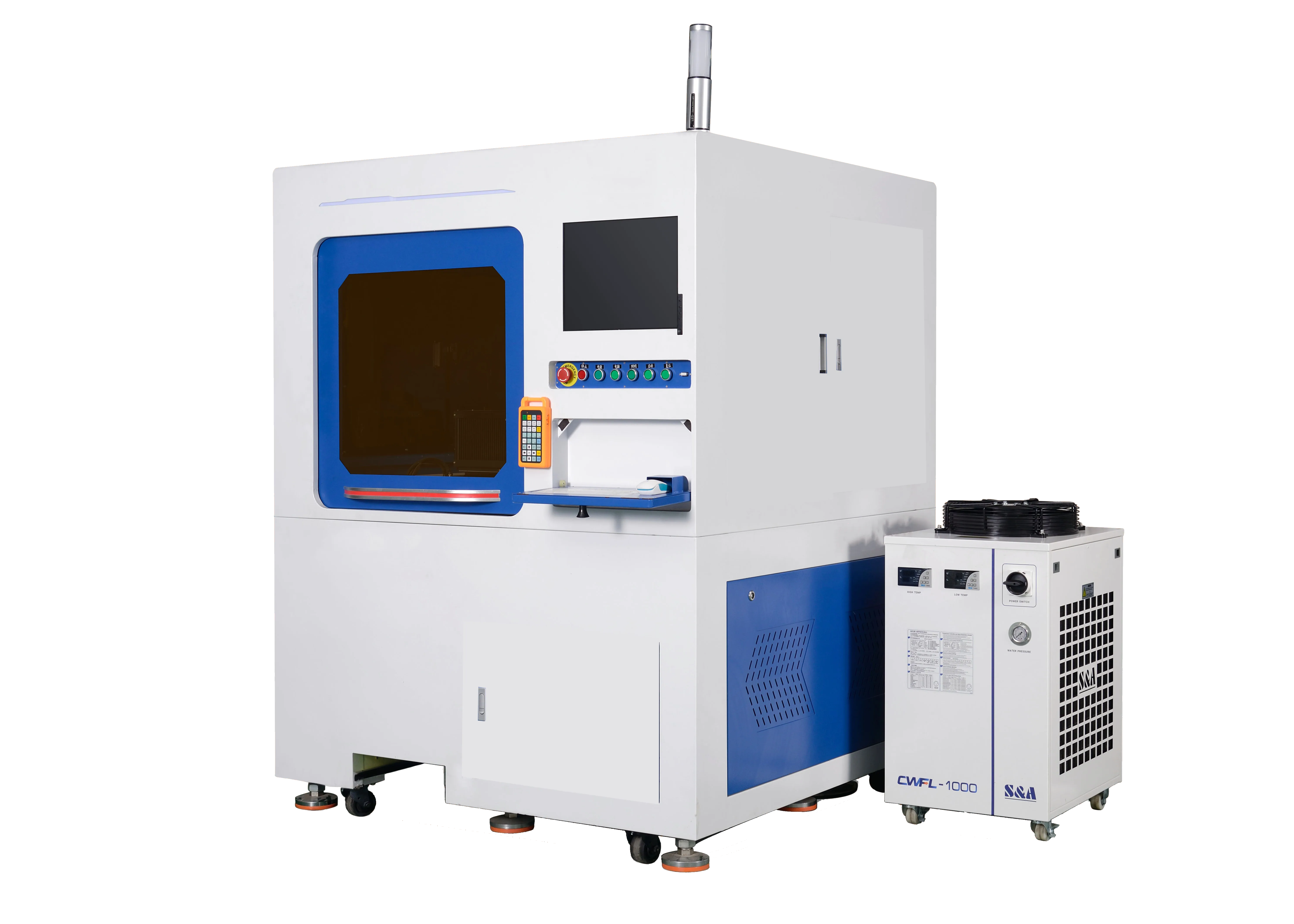 Small-format precision fiber laser cutting machine